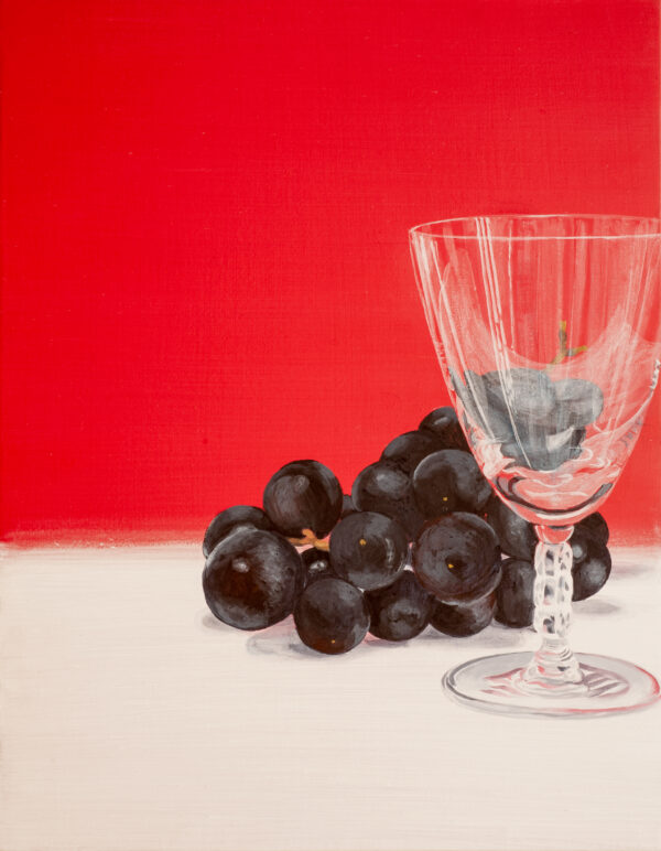 Grape -Wine glass- Mari Kuroda Kouichi Fine Arts art gallery Osaka Japan
